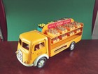 Groß Rarität 1950er ZAX Giocattoli Coca Cola Fiat 626 LKW Blechspielzeug