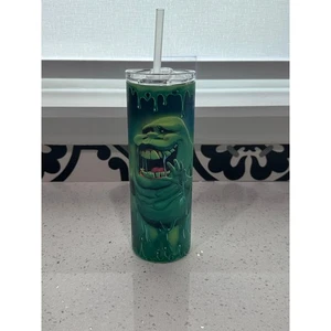 Green Slimer Ghostbusters Glow in Dark Stainless Steel Tumbler HOGG 20 oz - Picture 1 of 4