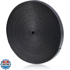 WILLBOND 3/4 Inch x 90ft Fastening Tape Cable Ties Reusable Fastening Nylon T - Afbeelding 1 van 5