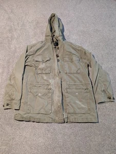 J Crew Jacket Mens XL Green M65 Military Army Field Coat Parka - Picture 1 of 15