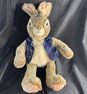 Dan Dee 20 pulgadas Peter Rabbit peluche conejito de Pascua animal de peluche en chaqueta azul - Imagen 1 de 10