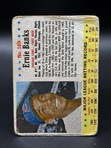 1963 Jell-O Set-Break #169 Ernie Banks LOW GRADE (Filler) BB - Bild 1 von 2