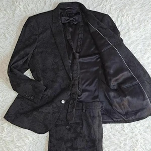 Martini Dolce Gabbana Floral Embroidery Tuxedo Men's Set 50 - Picture 1 of 10