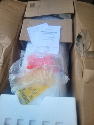 NEW Rovsun mini split indoor unit only 12000btu Tsc-12ha1/12x120b-l (C08) - Image 1 of 4