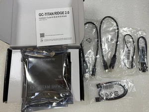 Mac Pro 4,1 5,1 Flashé Gigabyte Titan Ridge 2.0 Thunderbolt 3 GC-TITAN RIDGE - Photo 1/6