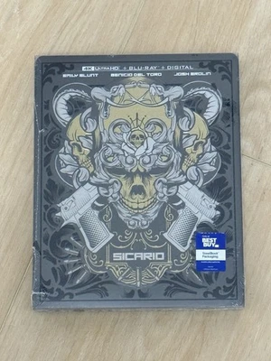 Sicario (4K Ultra HD + Blu-ray + Digital Copy, 2015, SteelBook Edition) Foto 1 de 4