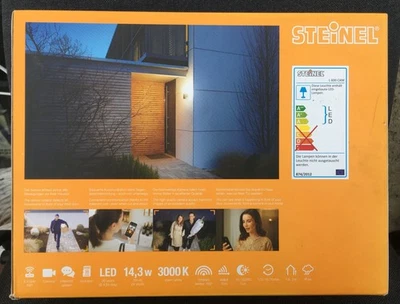 Steinel L 600 CAM LED Außenleuchte Bewegungsmelder WLAN WIFI Überwachungskamera - Bild 1 von 4