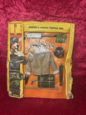 ВИНТАЖНЫЙ GI JOE 1964 ДЕЙСТВИЕ МОРСКОЙ ТАНК КОМАНДИР ОКНО КОРОБКА И ОРИГИНАЛЬНАЯ КАРТА - Изображение 1 из 4