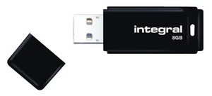 INTEGRAL - Schwarzer USB 2.0 Flash Drive, 8GB - Bild 1 von 1