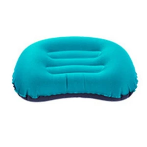 Ergonomic Inflatable Travel Pillow Ideal for Camping Hiking Office Use - Picture 1 of 9
