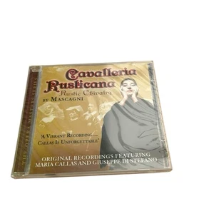 Cavalleria Rusticana Rustic Chivalry CD Mascagni Original Recordings New Sealed - Imagen 1 de 2