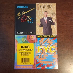 Single Cassette Pop Lot 1988 1989 1990 HAMMER INXS FINE YOUNG CANNIBALS ICEHOUSE - Picture 1 of 7