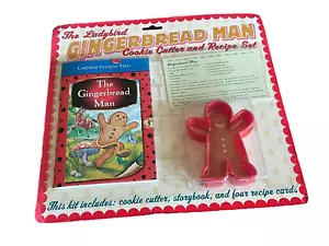 NOS VTG The Ladybird Gingerbread Man Cookie Cutter & Recipe Set & Book Sealed - Picture 1 of 6