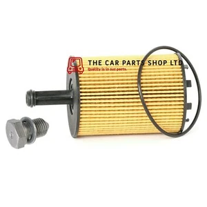 OIL FILTER AND SUMP PLUG TO FIT SKODA ROOMSTER 1.4 TDI MK1 BRAND NEW - Picture 1 of 1