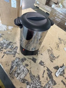 USATO! Percolatore Caffè 30 Tazze Commerciale Grande Capacità Urna 5,2L/175Oz 1000W - Foto 1 di 20
