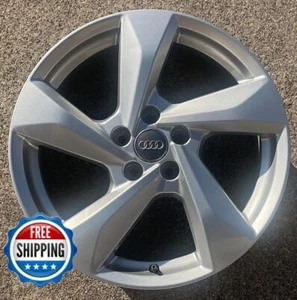 AUDI Q3 2019-2023 Genuine Factory OEM Wheel 18" Rim 59119 Silver w/ Cap #B - Picture 1 of 5