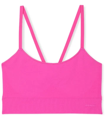 PINK Victorias Secret Seamless Scoop Racerback Sports Bra - Image 1 of 4