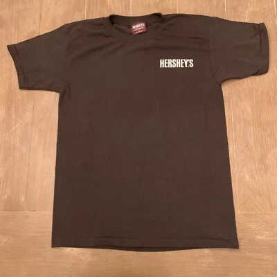 Винтажная шоколадная рубашка с одним стежком Hershey Park Pennsylvania размер S - Изображение 1 из 4