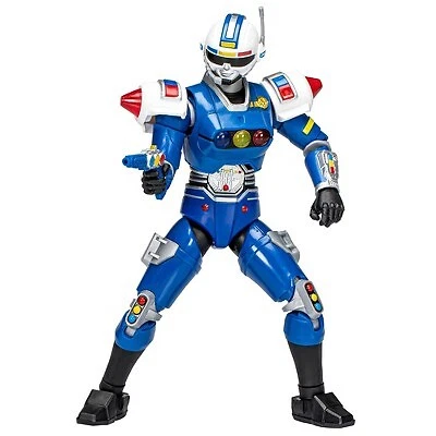 Power Rangers Lightning Collection Turbo Blue Senturion Action Figure Cover