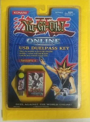 YU-GI-OH! Yugioh Online USB Duel Pass Key Series 1 Kaiba Sealed Konami Brand - Image 1 of 3