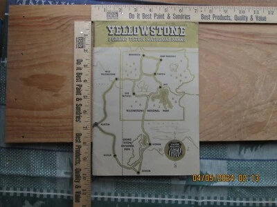 Yellowstone & Grand teton National parks Union Pacific Railroad 1941 - Image 1 of 4