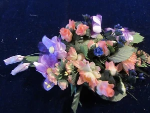 Millinery Flower Collection Pink Coral Purple Clusters 1/4-1 1/2" H5192 - Picture 1 of 8