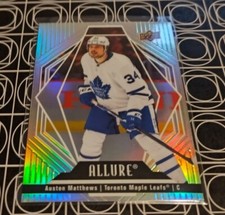 AUSTON MATTHEWS TORONTO MAPLE LEAFS 2022-23 UPPER DECK ALLURE CARD NUMBER 66