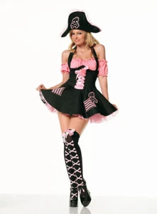 Leg Avenue Treasure Hunt Priate 3 pc. Costume - Size: Medium/Large - Picture 1 of 3