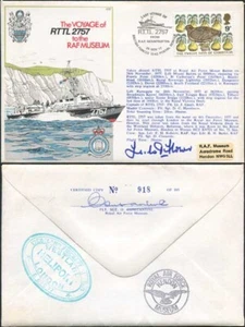 C52c The Voyage of RTTL 2757 to the RAF Museum Signed by Group Captain Flowers - Picture 1 of 1