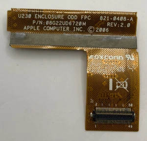 APPLE MACBOOK 13" A1181 GENUINE OEM OPTICAL DRIVE FLEX CABLE CONNECTOR 821-0408A - Picture 1 of 2