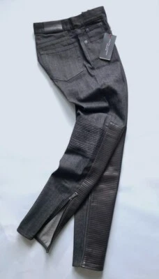 $1,095 RALPH LAUREN BLACK LABEL COLLECTION CIGARETTE 105  SKINNY WOMEN JEANS :26 - Image 1 of 4