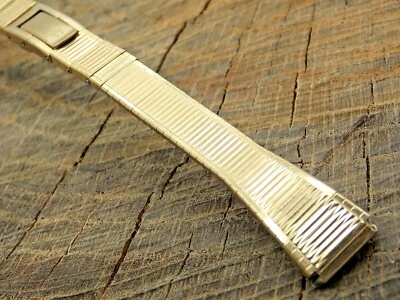 Bulova Accutron Vintage Butterfly Clasp Stainless 11mm Watch Band NOS Unused - Image 1 of 4