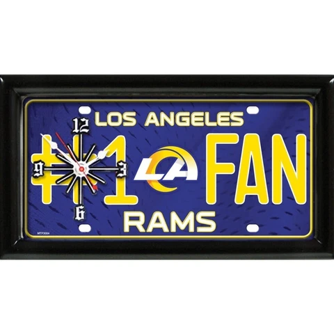 NFL Clock - LA Rams Cover