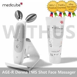 Medicube Age-R Derma Shot Device Face Massager with Booster Gel Serum