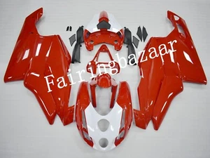 Kit de carenado de carrocería con inyección ABS Ducati 749/999 2003 rojo blanco blanco blanco blanco - Imagen 1 de 7