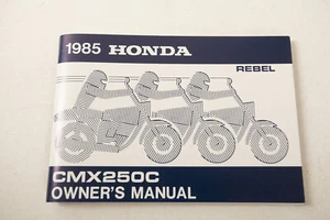 Honda Motorcycles CMX250C Owner's Manual (UB4-7/JSF6) 1984 1985 Original GUC - Picture 1 of 10