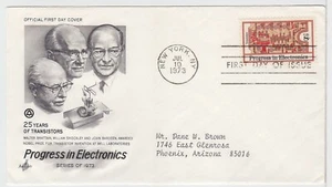 TurtlesTradingPost- Progress In Electronics -1973 FDC #1501- Artcraft Cachet - Picture 1 of 1