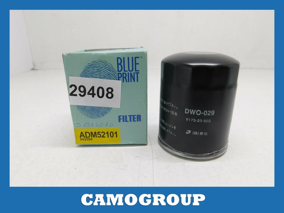Filtro De Aceite Blue Print Honda Accord Civic Prelude Opel Astra Vectra - Imagen 1 de 1