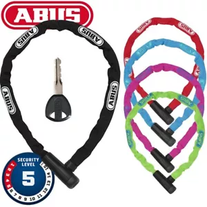 Abus Steel-O-Chain 5805K/75cm Key Chain Lock Black - Bild 1 von 7