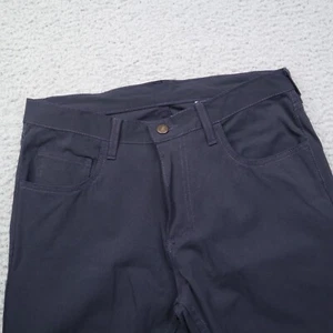 Dearborn Denim Chicago Pants Mens 31 TAILORED FIT TECHNICAL NAVY WATER REPELLANT - Picture 1 of 14