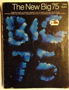 THE NEW BIG 75 EASY GUITAR BUCH TABULATUR NOTEN GITARRE CLAPTON DYLAN BEATLES - Picture 1 of 3