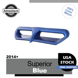 Batwing LED Vent Trim Insert SUPERIOR BLUE For Harley Street/Electra Ultra Tri - Imagen 1 de 7