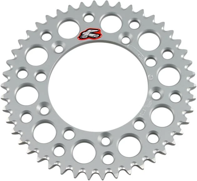 Renthal 420 Ultralight Aluminum Rear Sprocket 49T Silver KTM 65 SX 2025-2026 - Image 1 of 1