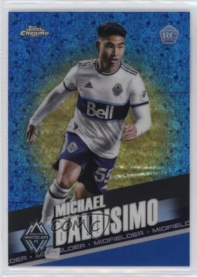 2022 Chrome MLS Blue Mini-Diamond Refractor /199 Michael Baldisimo Rookie RC - Image 1 of 2