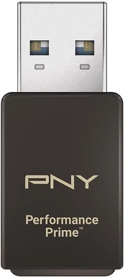 PNY Performance Prime™ USB 3.2 Gen 1 microSD Flash Memory Card Reader, Gray  - Image 1 of 4