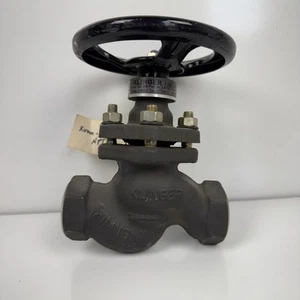 KLINGER, KVMN DN 1", PN16 PNT GJL250 PISTON VALVE, 300°C - Picture 1 of 12