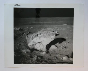 NASA 8x10 Photo Black Letter Serial Number AS14-68-9448 Contact Rock Apollo 14 - Picture 1 of 3