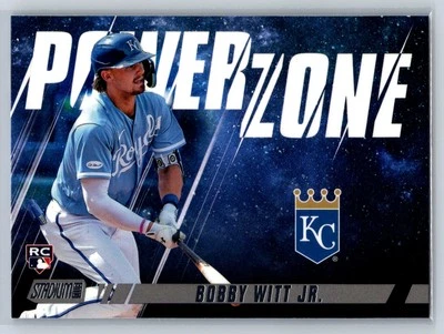 2022 Stadium Club Bobby Witt Jr. #PZ-19 Power Zone - Image 1 of 2