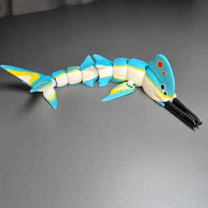 Crested Reaper Leviathan – 26cm Articulated Subnautica Fan Model (Grey/Colour) - Picture 1 of 6