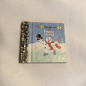 Little Little Golden Book # 49 Frosty The Snowman Christmas Mini Miniature Snow - Picture 1 of 3